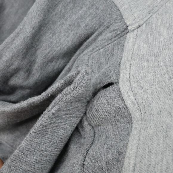 Lululemon Jacket Womens 10 Gray Coast Easy Wrap Stretch Knit Cowl Athleisure - Picture 10 of 14